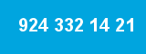 924 332 14 21 924 332 14 21